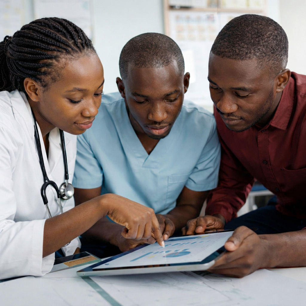 Afya Intelligence team at work